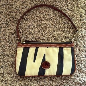 Dooney & Bourke  Zebra Print Women's wristlet